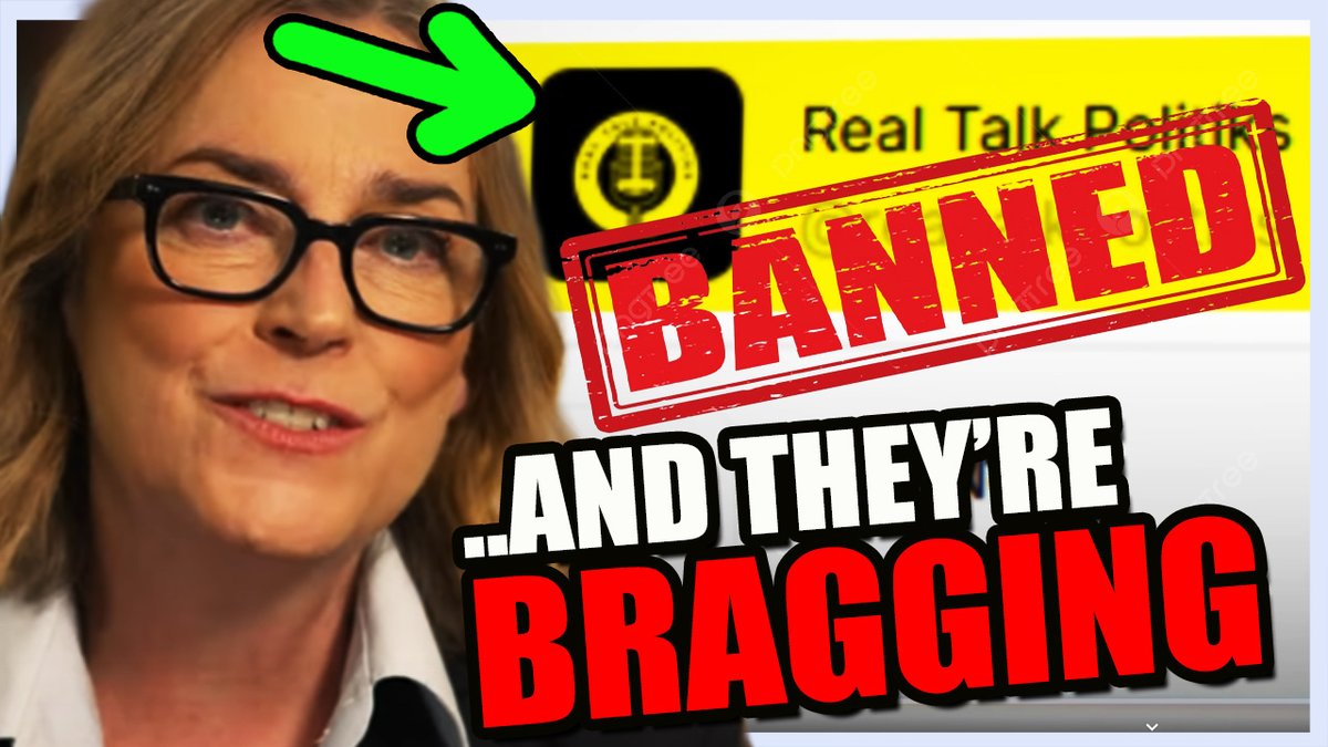 Real Talk Politks was banned and deleted off of the YouTube platform after the CBC contacted them to complain about the channel. What was said in the email correspondence is unknown, but the result is clear. CBC used it's influence to crush free speech.