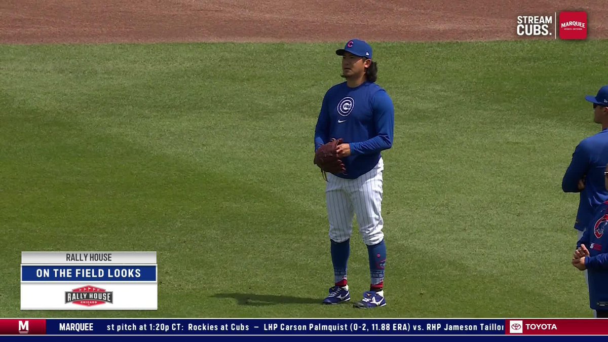 Shota Imanaga threw today at Wrigley Field. He is scheduled to throw a bullpen on Wednesday, per Craig Counsell.