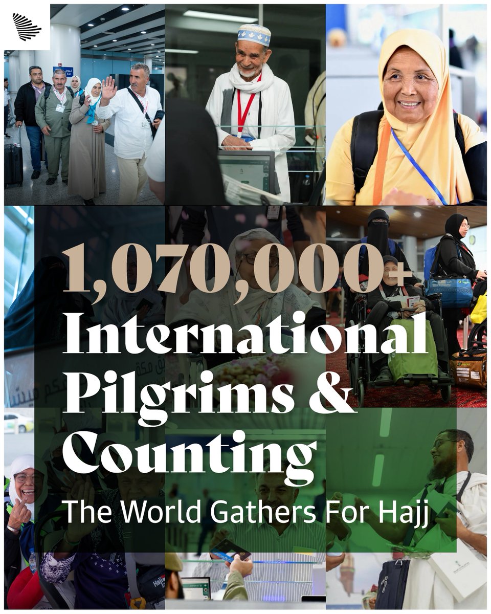 Pilgrims from around the world gather in #SaudiArabia for #Hajj 2025 where devotion transcends distance. #Ease_And_Tranquility