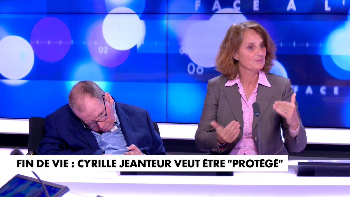 Magali Jeanteur à propos du texte sur la fin de vie : «Mon mari veut dire qu'il est vivant et qu'il veut vivre, il veut qu'on défende plus l'aide à vivre qu'à mourir» dans #Facealinfo