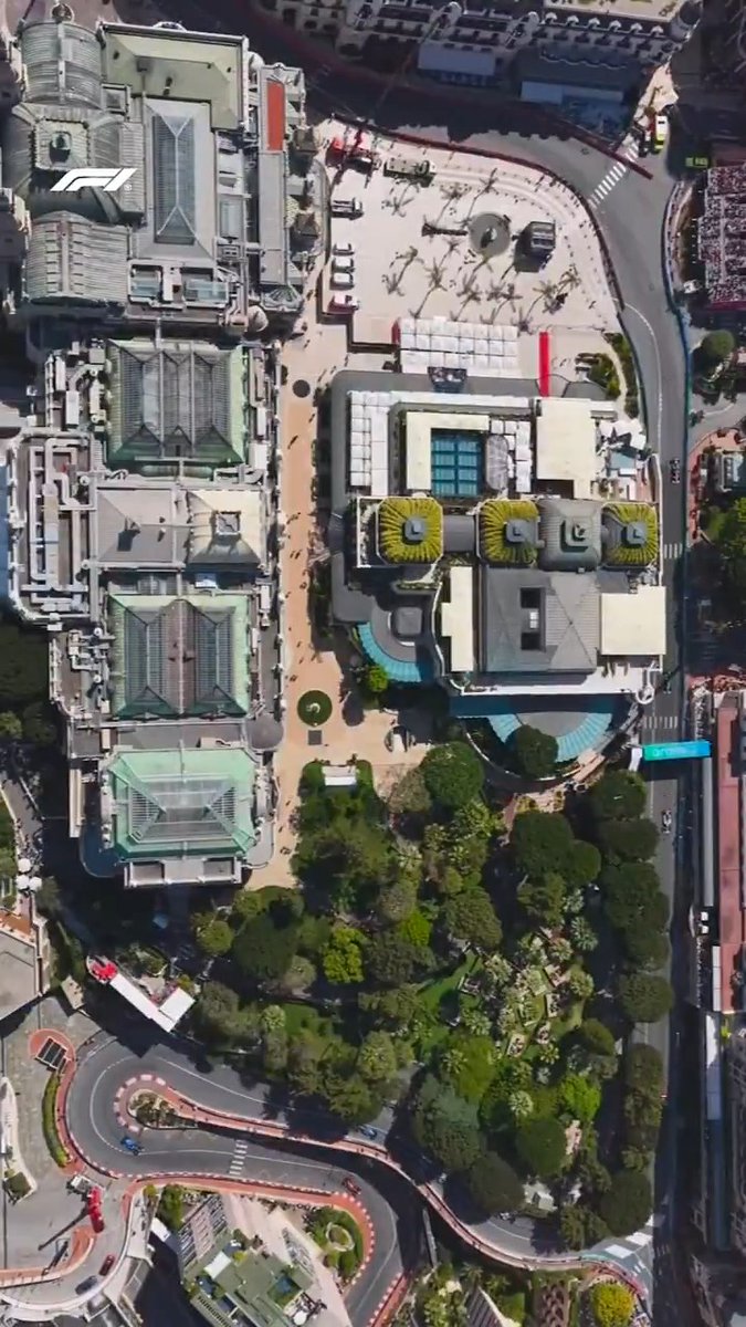 Eyes in the sky! 👀 A bird's-eye view of magic Monaco during Sunday's Grand Prix 😎 #F1 #MonacoGP
