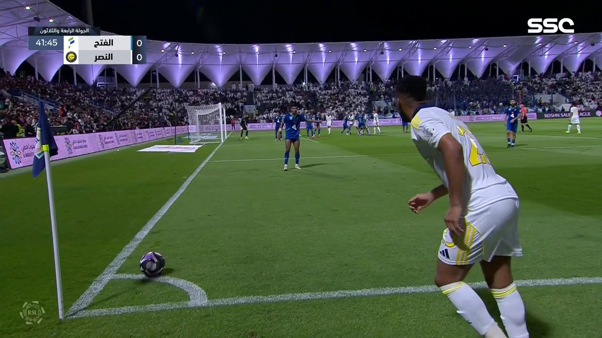 هدددددف!⚽ رونالدو يفتتح التسجيل للنصر⚽🔥 الفتح 0 × 1 النصر #دوري_روشن_السعودي #الفتح_النصر | #SSC