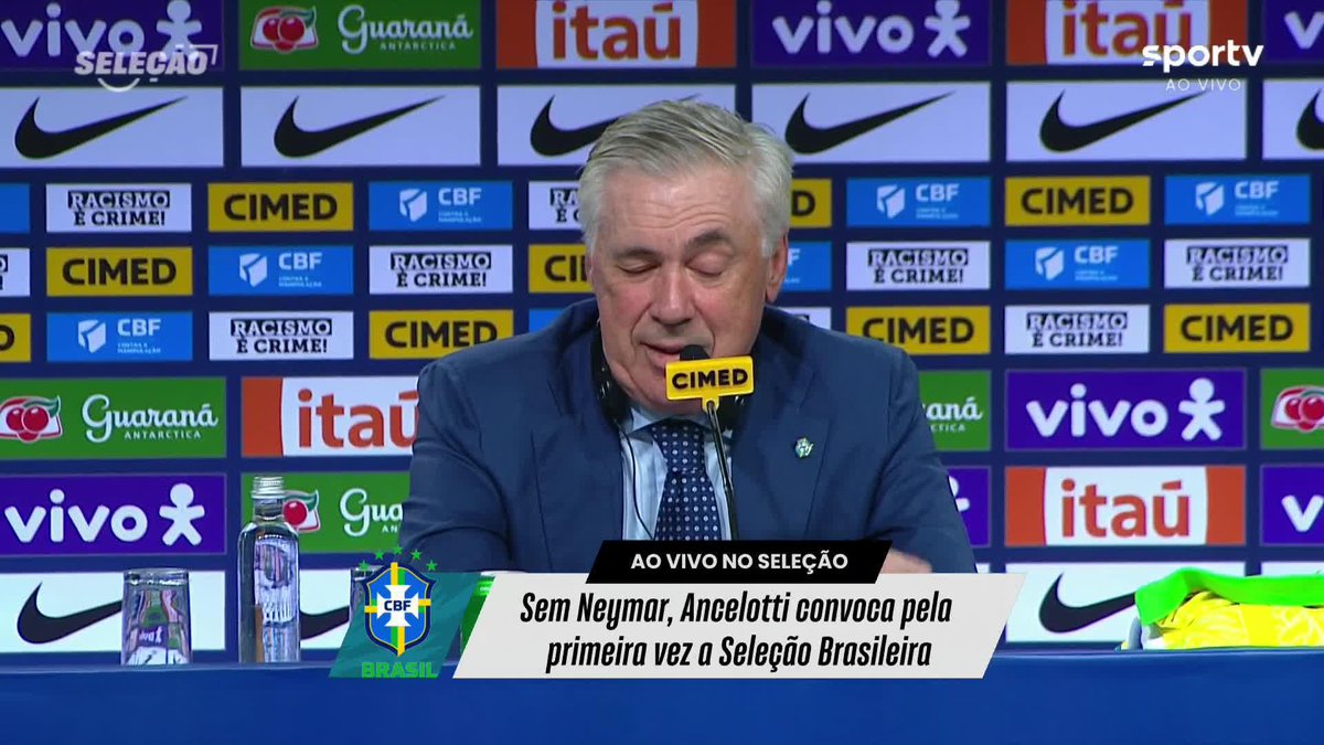 "ME SINTO EM CASA" 🇧🇷🤝🇮🇹 Ancelotti fala sobre a recepção na chegada ao Brasil e citou semelhanças entre brasileiros e italianos!