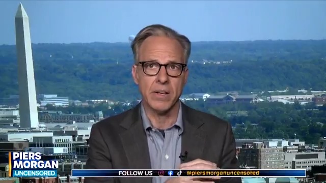 "We learned that the non-functioning Joe Biden really started rearing his head around 2015." Jake Tapper gives insight into how events unfolded leading to his and Alex Thompson's bestselling book Original Sin. 📺 Piers Morgan | Jake Tapper 🦅 | Alex Thompson