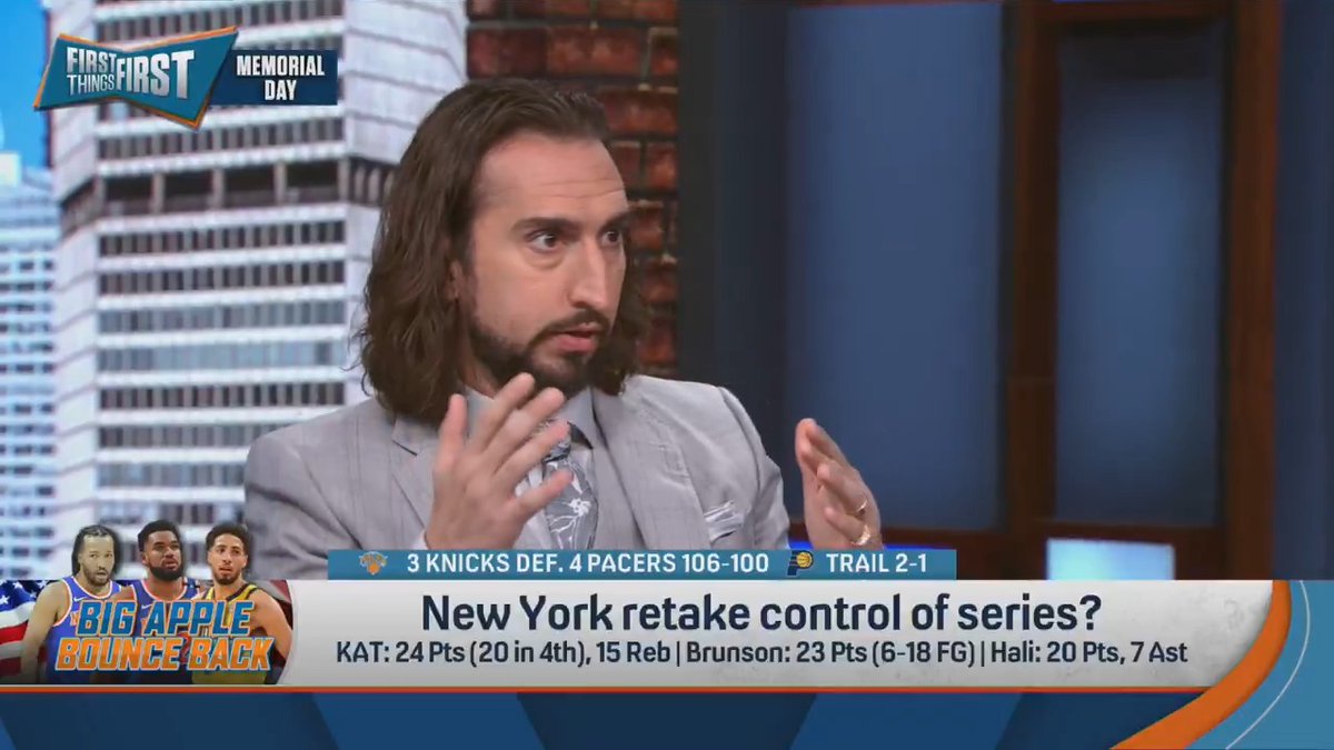 .nick wright just delivered the take of the year 👀