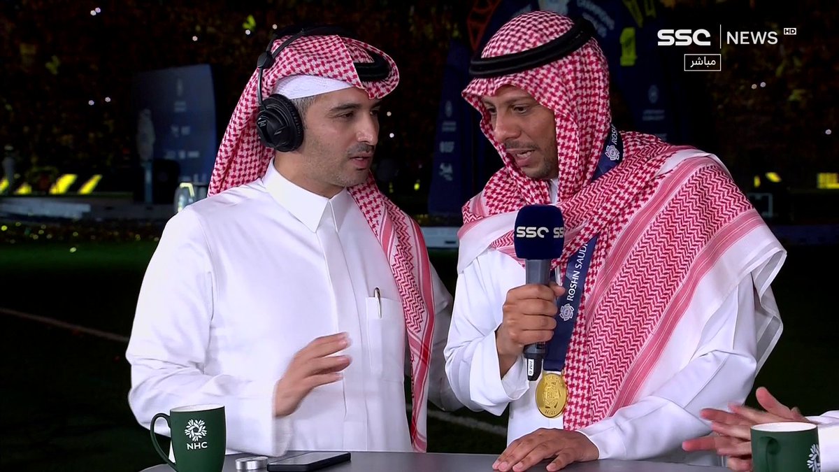 🎤لؤي مشعبي - رئيس الاتحاد: عملت في أماكن كثيرة جدًا.. ولن ينالني شرف شخصي كقيادة الاتحاد.. مسؤولية إسعاد 7 مليون مشجع مسؤولية تجعلك من الصعب أن تنام #دوري_روشن_السعودي #الاتحاد_ضمك | #SSC