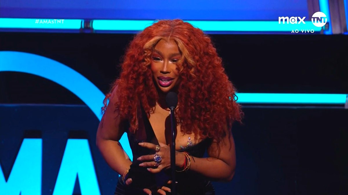 Sza’s acceptance speech for winning ‘Best R&amp;B Song’ for ‘Saturn’ at the 2025 American Music Awards ❤️