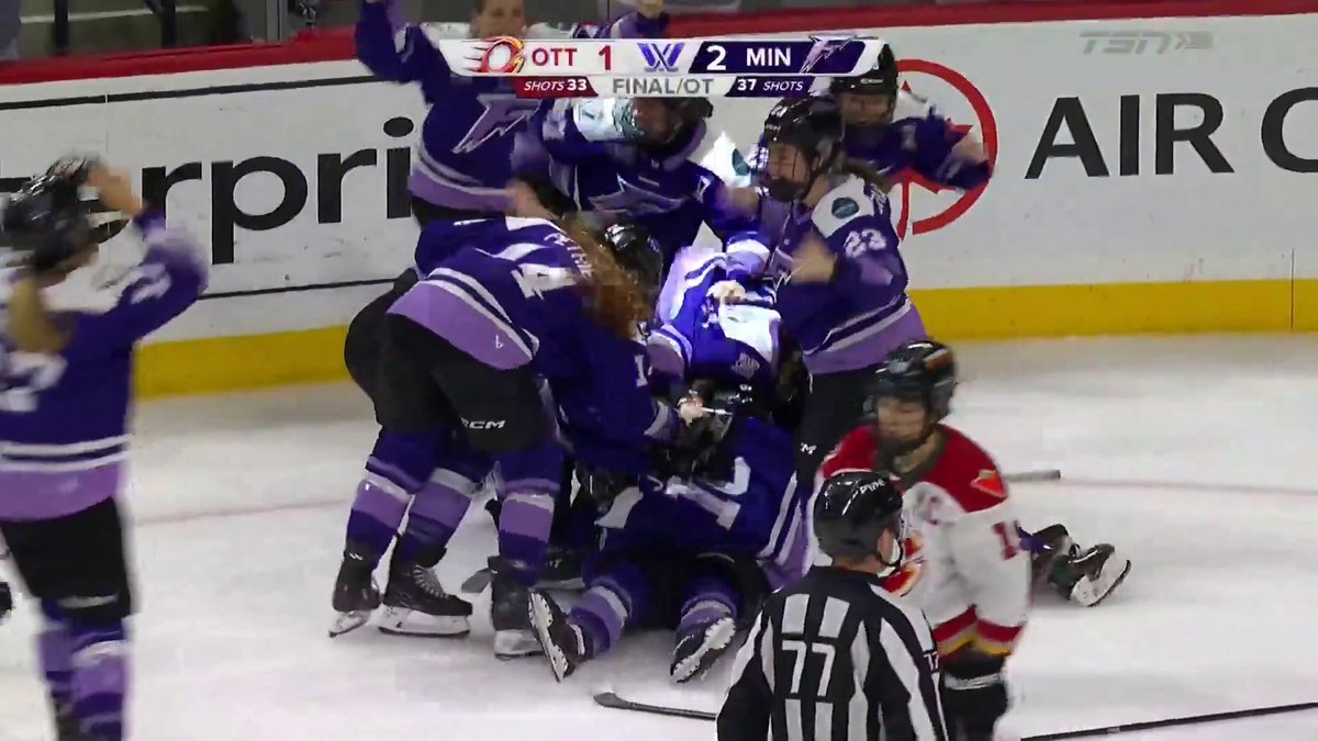THE x - Minnesota Frost ARE THE WALTER CUP CHAMPIONS FOR THE SECOND STRAIGHT SEASON 🔥 (via PWHL)
