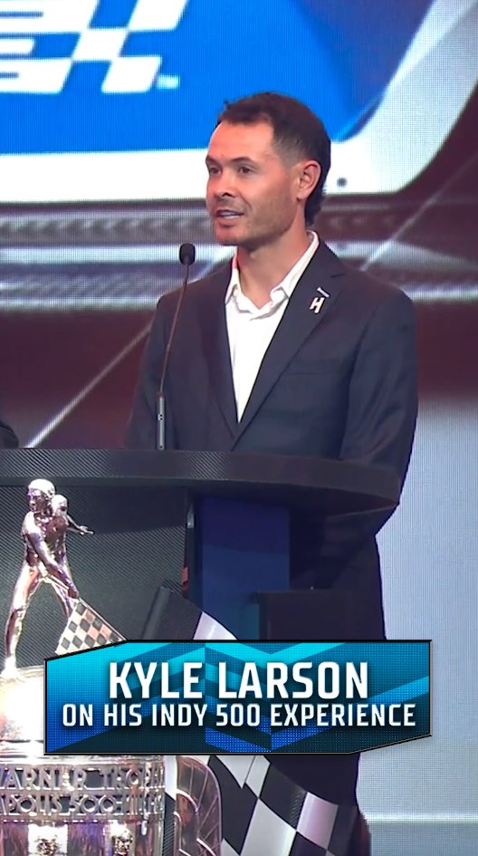 Kyle Larson talks about his "emotional" #Indy500 experience and says he'll have "massive FOMO" if he doesn't do it again in 2026.