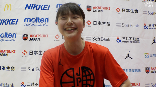 #AkatsukiJapan 女子日本代表 第1次強化合宿 #今野紀花 「2番,3番で世界で戦いたい思いが強い。そこでの成長を代表活動を通して掴みたい」 📅6/7,8 日本 vs チャイニーズ・タイペイ 📡バスケットLIVEで生配信 #赤きネクストジェネレーション 日本バスケットボール協会(JBA) デンソーアイリス/DENSO