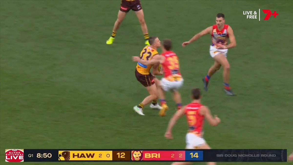 The Lions' crucial adjustment for playing against Hawthorn 👇