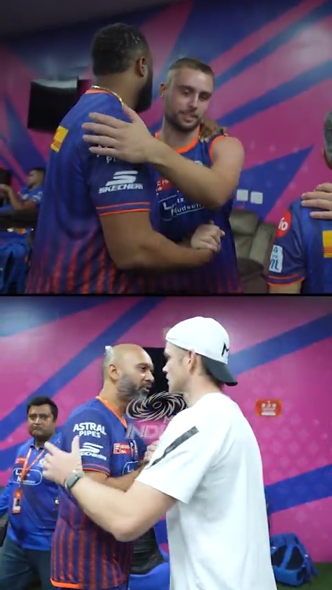 Three stars, one heartfelt goodbye 🥹 Ryan, Corbin & Will... shine now in international colours. Until we meet again 🙌💙 #MumbaiIndians #PlayLikeMumbai #TATAIPL #PBKSvMI
