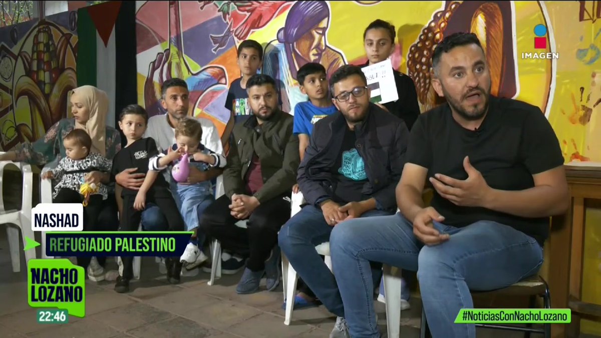 Llegó a #México la primera familia refugiada proveniente de #Gaza. Esta es la historia de Shadi, quien junto a los 18 miembros de su familia, buscan reconstruir su vida. Para ello organizaron una colecta para sobrevivir. Aquí pueden ayudarlos:
