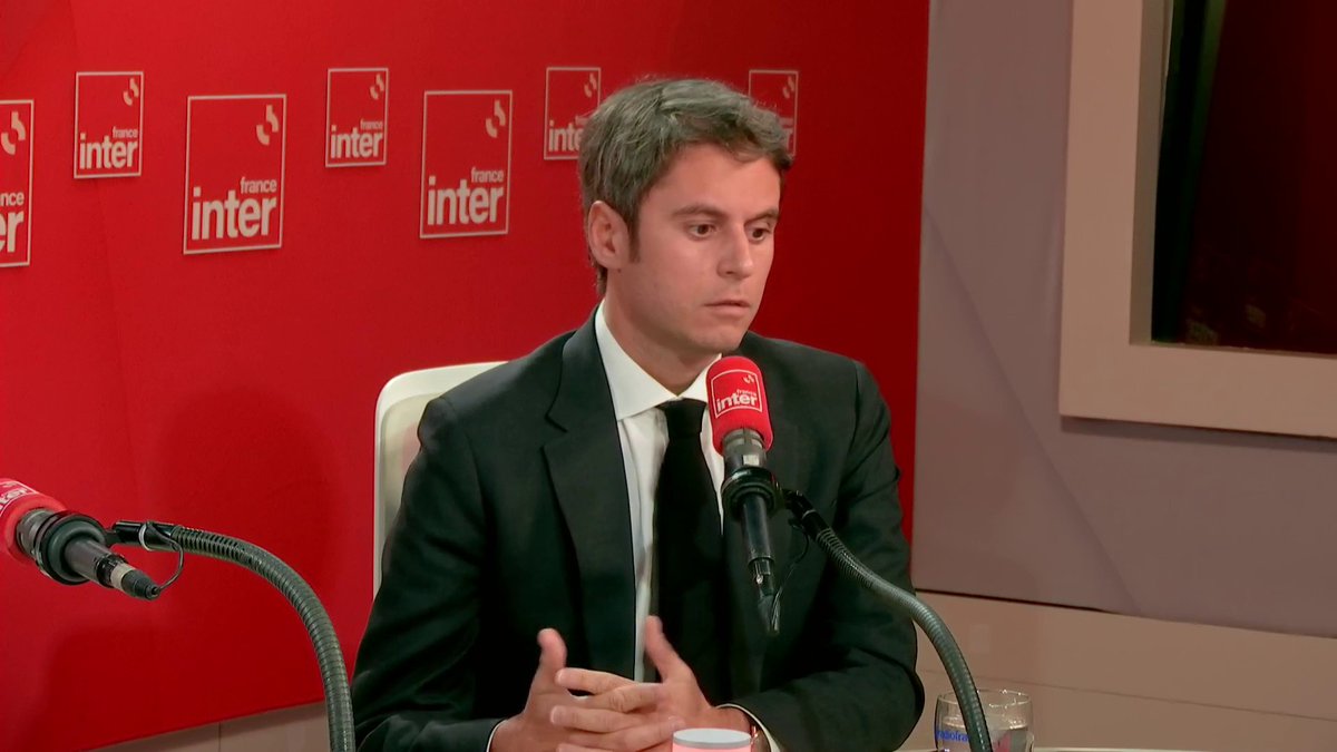 "On a une délinquance qui continue à empoisonner la vie de beaucoup de Français", regrette Gabriel Attal, secrétaire général de Renaissance