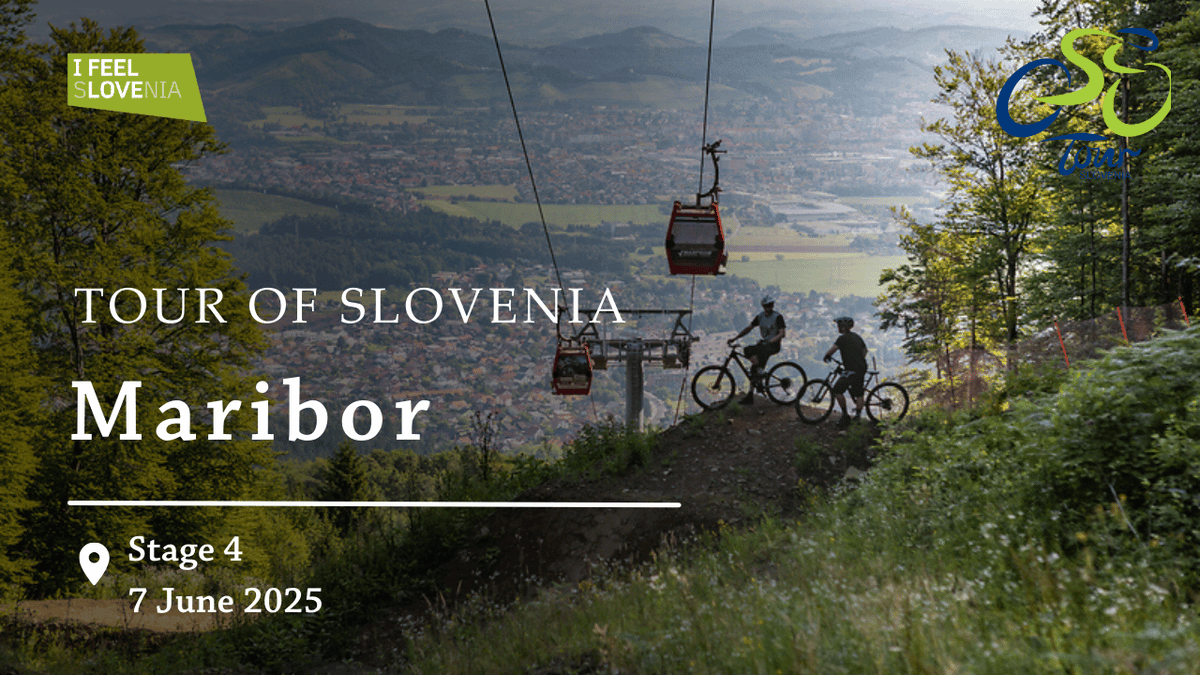 🚵Stage 4 Tour of Slovenia begins in Maribor, home of the world’s oldest vine! From scenic views to thrilling finishes, there's something for everyone on this green journey. #ifeelslovenia #tourofslovenia 📍More: