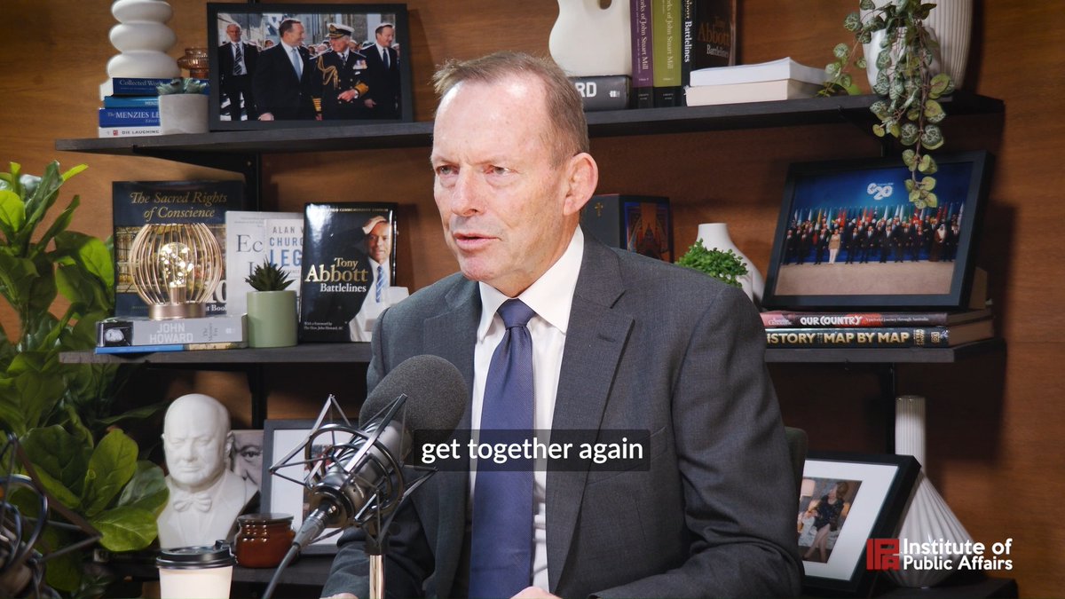 “They saw the rocks below and they decided, no, this isn't smart.” On Australia’s Future, former PM Tony Abbott reflects on the dramatic, if short-lived, breakup of the Coalition and what the future holds for the centre-right #auspol Full episode: