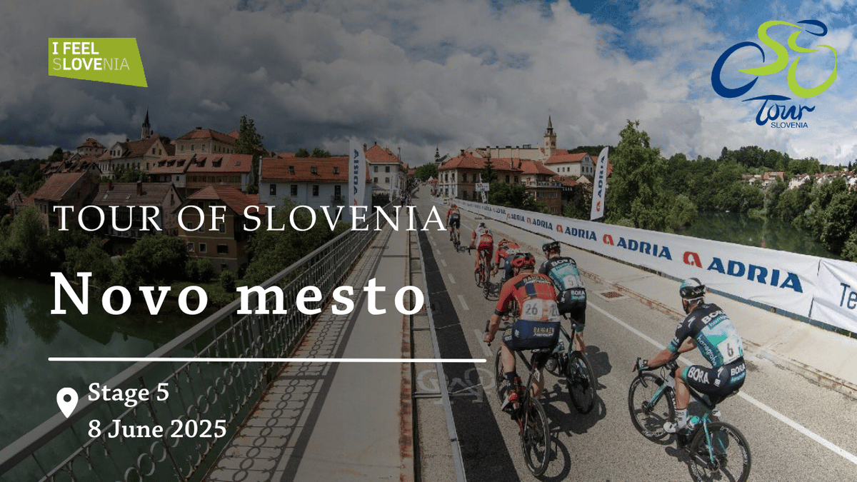 🚵Stage 5 Tour of Slovenia finishes in Novo mesto 🎉 Tradition meets triumph at the Tour of Slovenia finale. #ifeelslovenia #tourofslovenia 📍More: