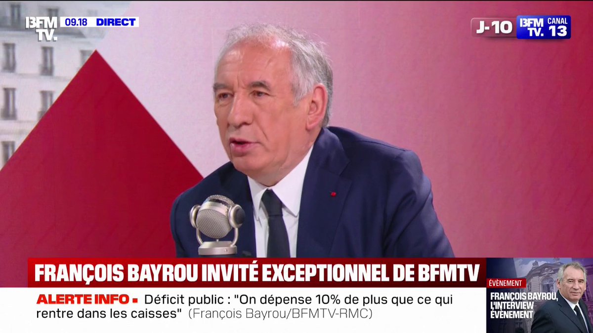 🚨ALERTE INFO Bayrou estime que le texte sur la fin de vie sera adopté sans difficulté. N’oubliez jamais qu’ils agissent ainsi alors que, dans le pays, pratiquement plus personne ne peut se soigner correctement.