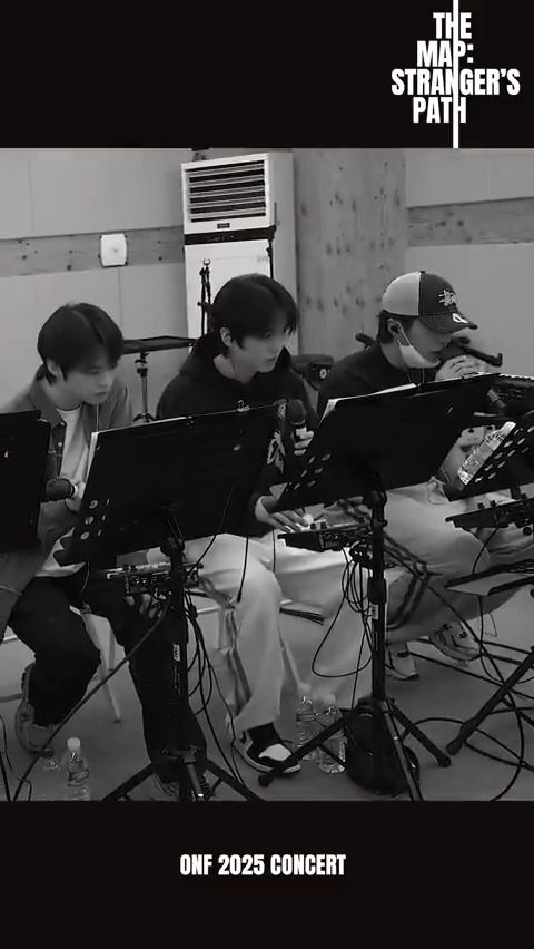 [🎥] Band Rehearsal Spoiler Shortsㅣ온앤오프(ONF) 2025 CONCERT #THE_MAP_STRANGER_S_PATH #온앤오프 #ONF