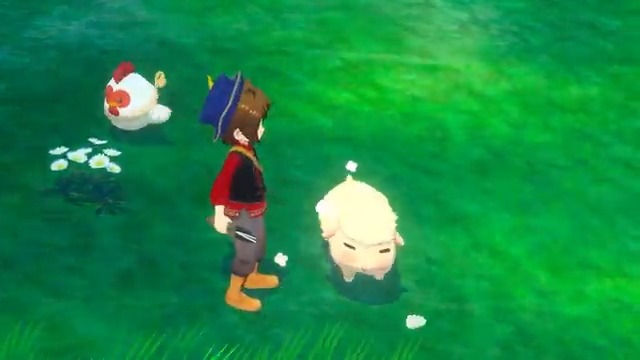 🐮#グラバザ どうぶつ紹介🐣 今日のどうぶつ紹介は ヒツジさん🐏 #牧場物語