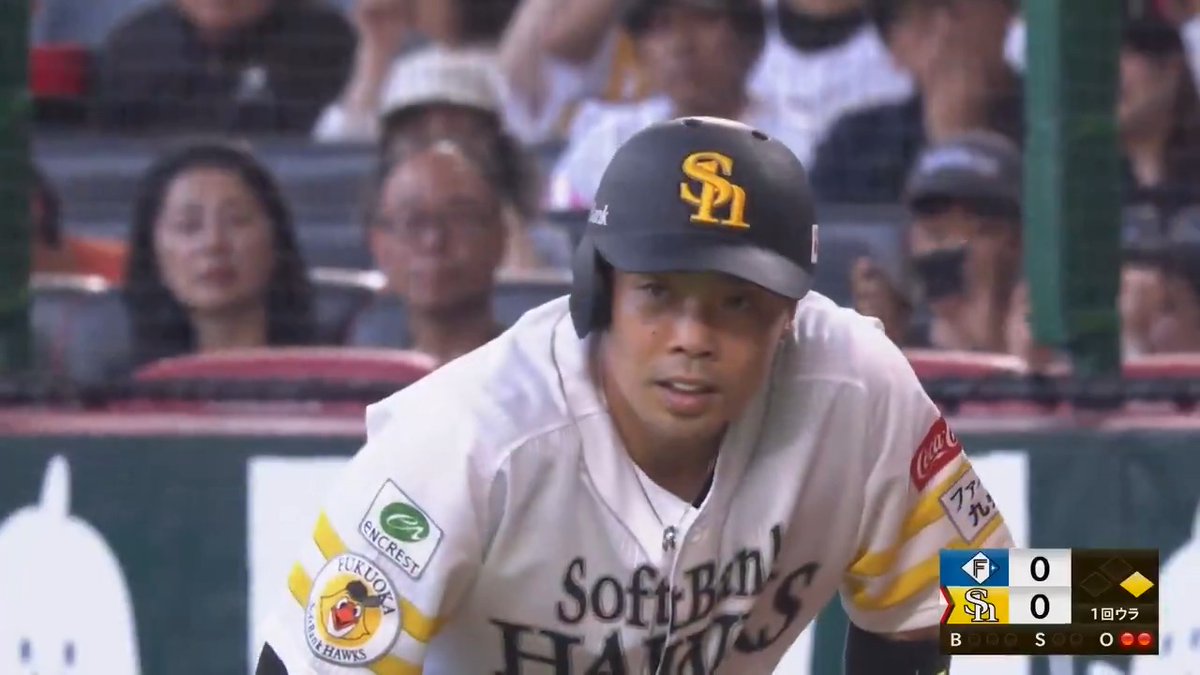 おかえりコンちゃん👏 福岡ソフトバンク #近藤健介 選手が復帰第1打席で安打を放つ✨ #sbhawks 👇ライブ配信はこちら