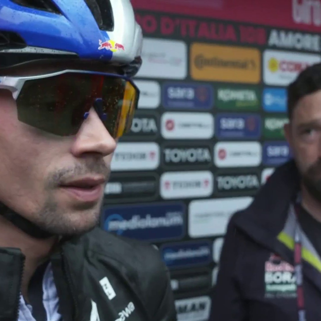 Primož Roglič: “I don’t think it is realistic anymore to do the GC, yesterday I couldn’t even ride a bike.” 😳 #GirodItalia