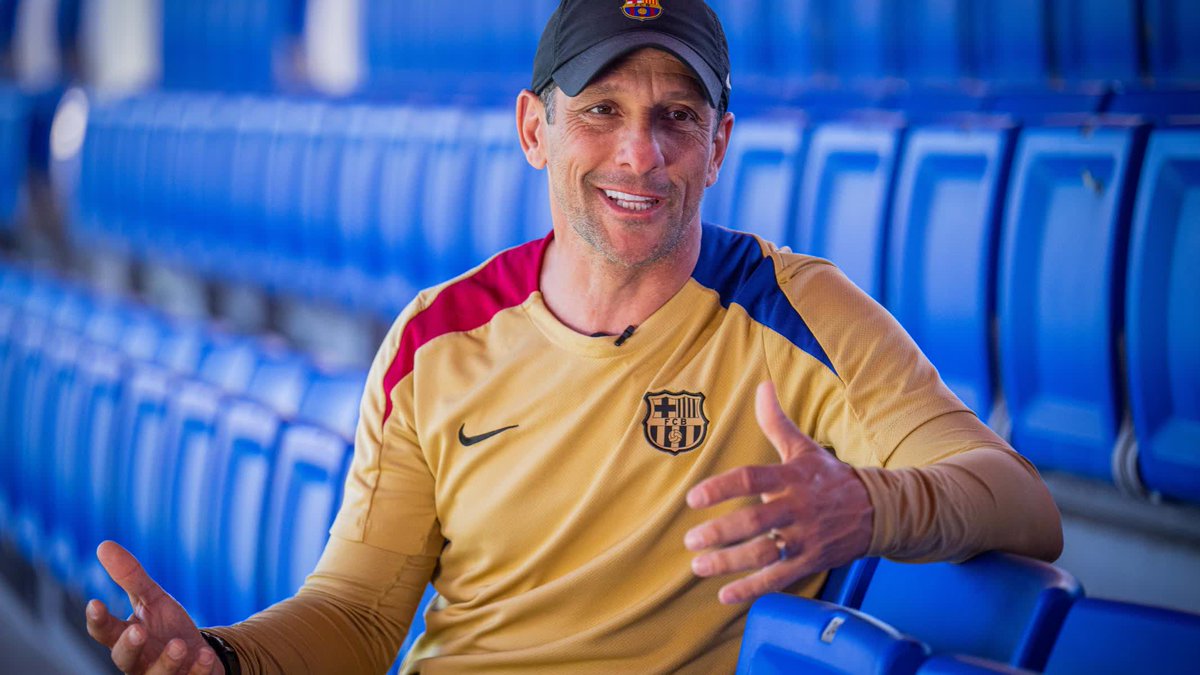 🎙J. Belletti: "El meu objectiu ha estat que els jugadors entrenessin al màxim nivell per estar preparats per al Barça Atlètic o el primer equip" 📹 El tècnic del Juvenil A fa balanç de la gran temporada que ha fet l'equip aconseguint un triplet històric 💙❤
