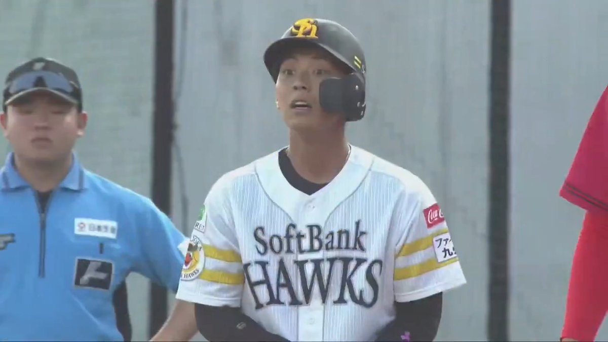 【ファーム】 福岡ソフトバンク #今宮健太 選手が満塁で2点タイムリーヒット👏 流石 #満塁男 🔥 #sbhawks 👇ライブ配信はこちら