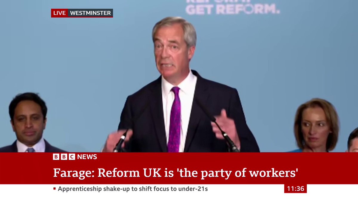 "Lifting the two-child cap is the right thing to do," Nigel Farage says "I think we've lost our sense of focus on just how important family is," the Reform UK leader adds