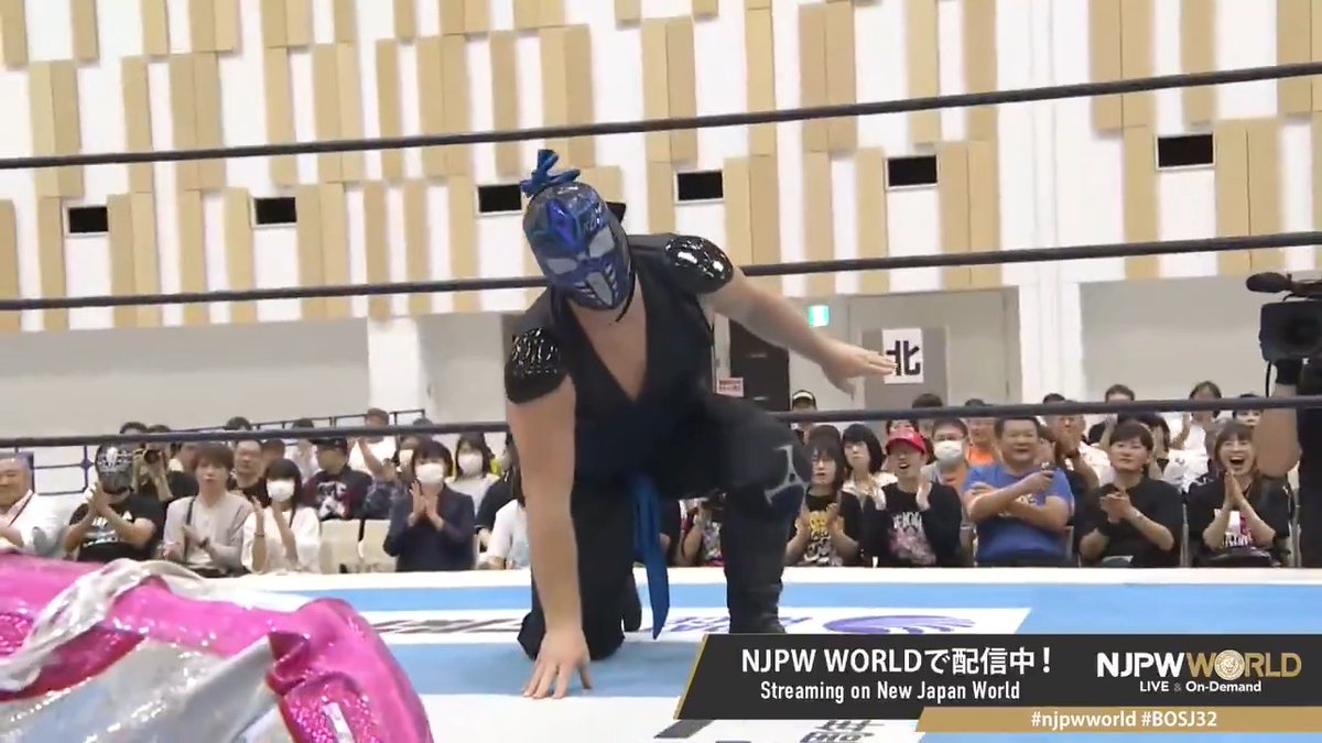 .ドラゴン・ダイヤ DragonDia × Ninja Mack "🐉🆚🥷" Sign up Now & Stay tuned to #NJPW #njpwworld #BOSJ32