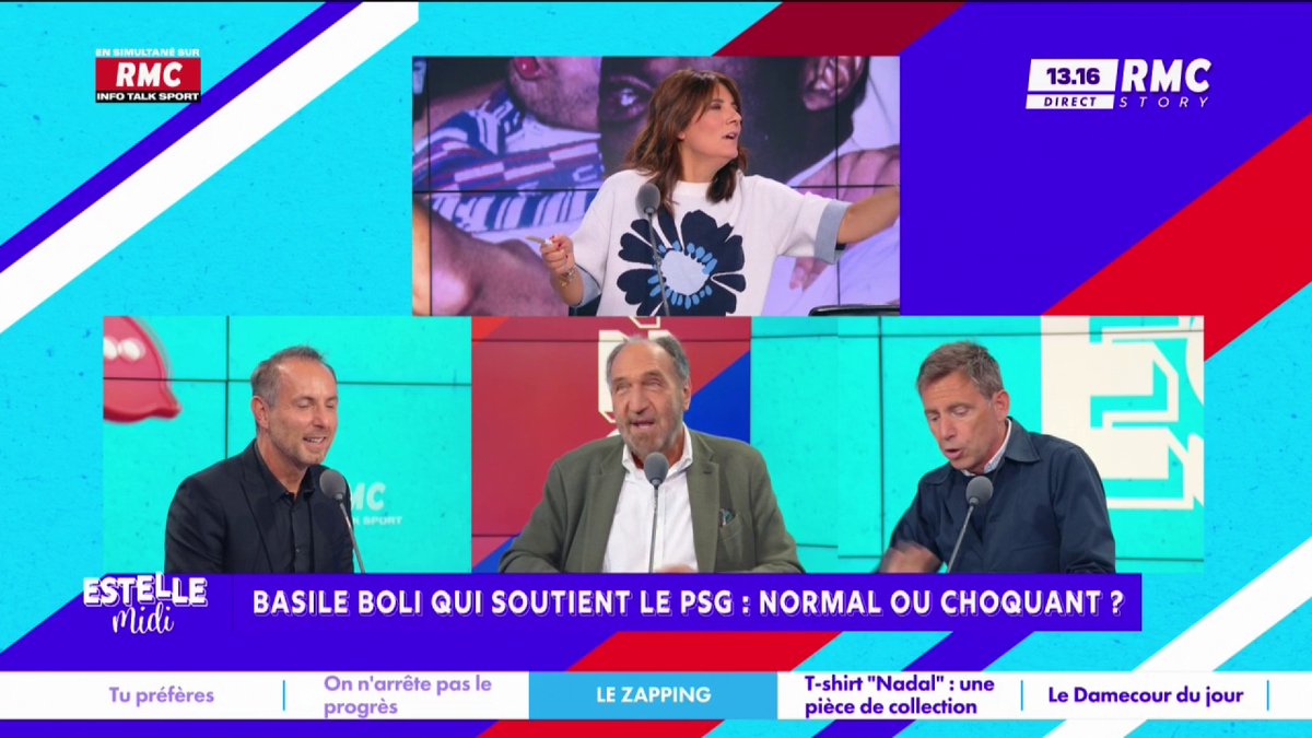 🔥 Débat enflammé sur le supportérisme 🎙️ Robert Sebbag (supporter du PSG) : "Bien sûr que je supporterais l'OM s'ils étaient en finale... C'est un club français !" 🎙️ Daniel Riolo : "T'es un footix ! Mais ce n'est pas la France, c'est un club !" #EstelleMidi