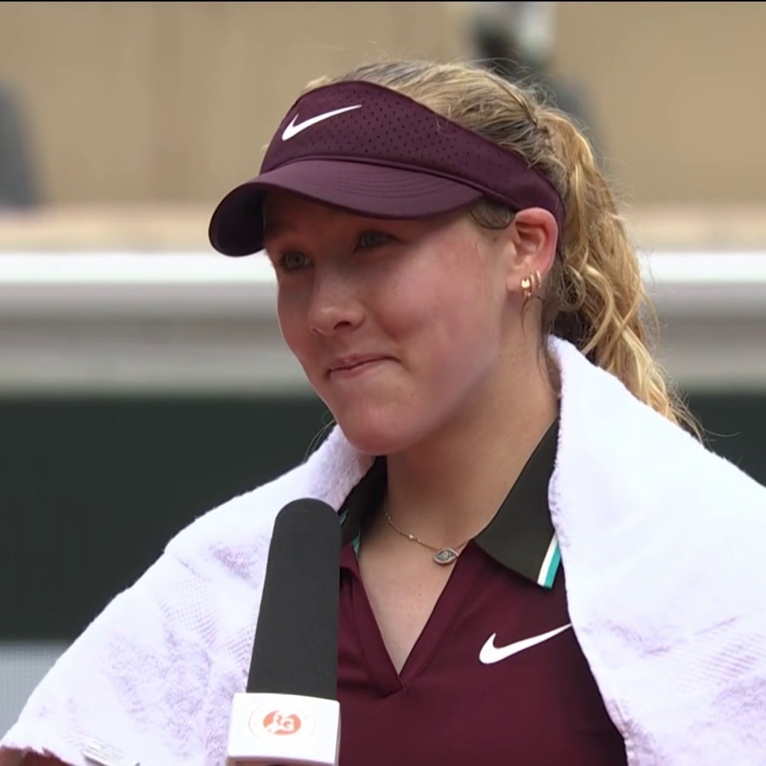 Mirra Andreeva has her #RolandGarros schedule down to the minute ⏰
