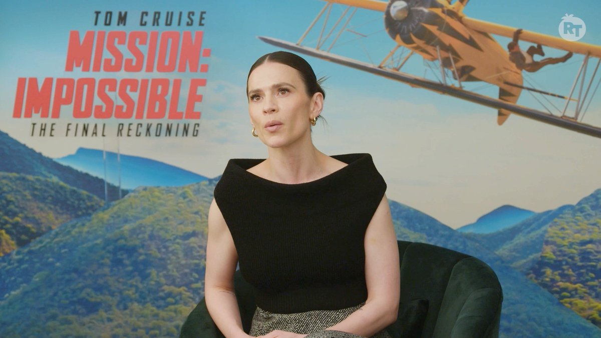Hayley Atwell reflects on her last day of filming with Tom Cruise on #MissionImpossible - The Final Reckoning.