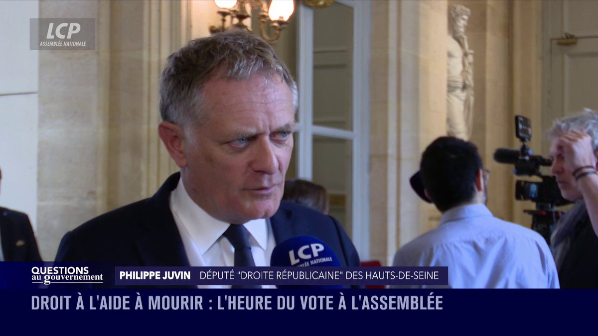 Fin de vie : "Est-ce qu'on veut une société du soin qui aide les gens à ne pas souffrir ou est-ce qu'on veut une société qui, pour solde de toute sollicitude, aide les gens à mourir ?", interroge 🇫🇷 🇪🇺 Pr Philippe Juvin MD PhD. #DirectAN #QAG