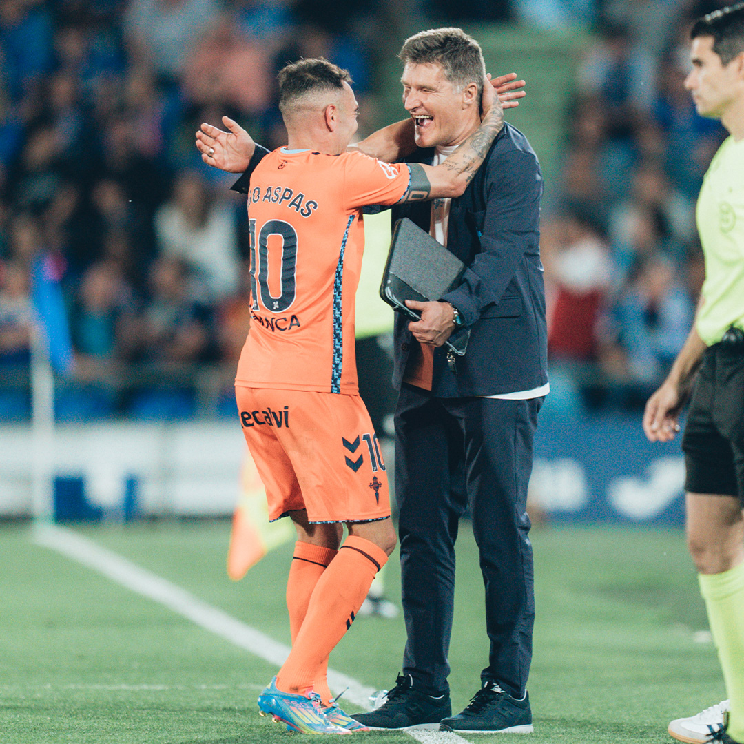 O do Rei. O de voltar. O dos 4000 de Getafe. O de milleiros reunidos en Vigo. Non o imos esquecer xamais 👑 #LALIGAHighlights ⋄ #GetafeCelta
