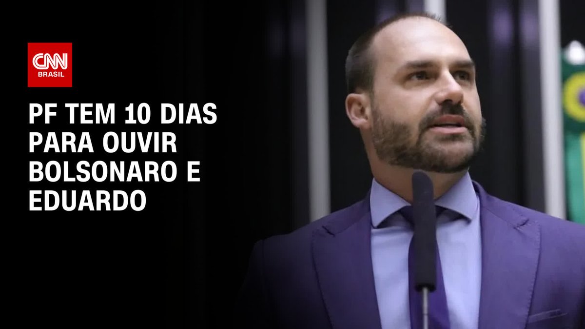 PF tem 10 dias para ouvir Jair e Eduardo Bolsonaro #LiveCNNBrasil