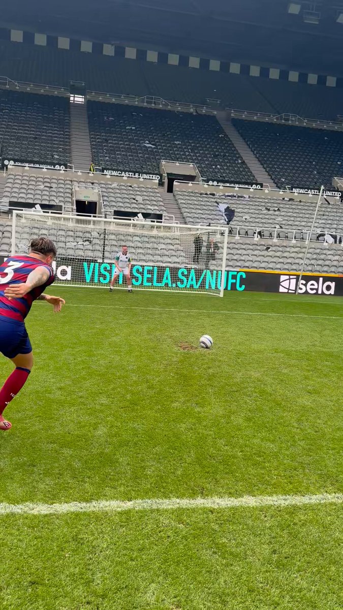 French striker Charles Benoit spotted at St James’ Park. Getting the deal over the line understood to have been Paul Mitchell’s final act as sporting director… #NUFC