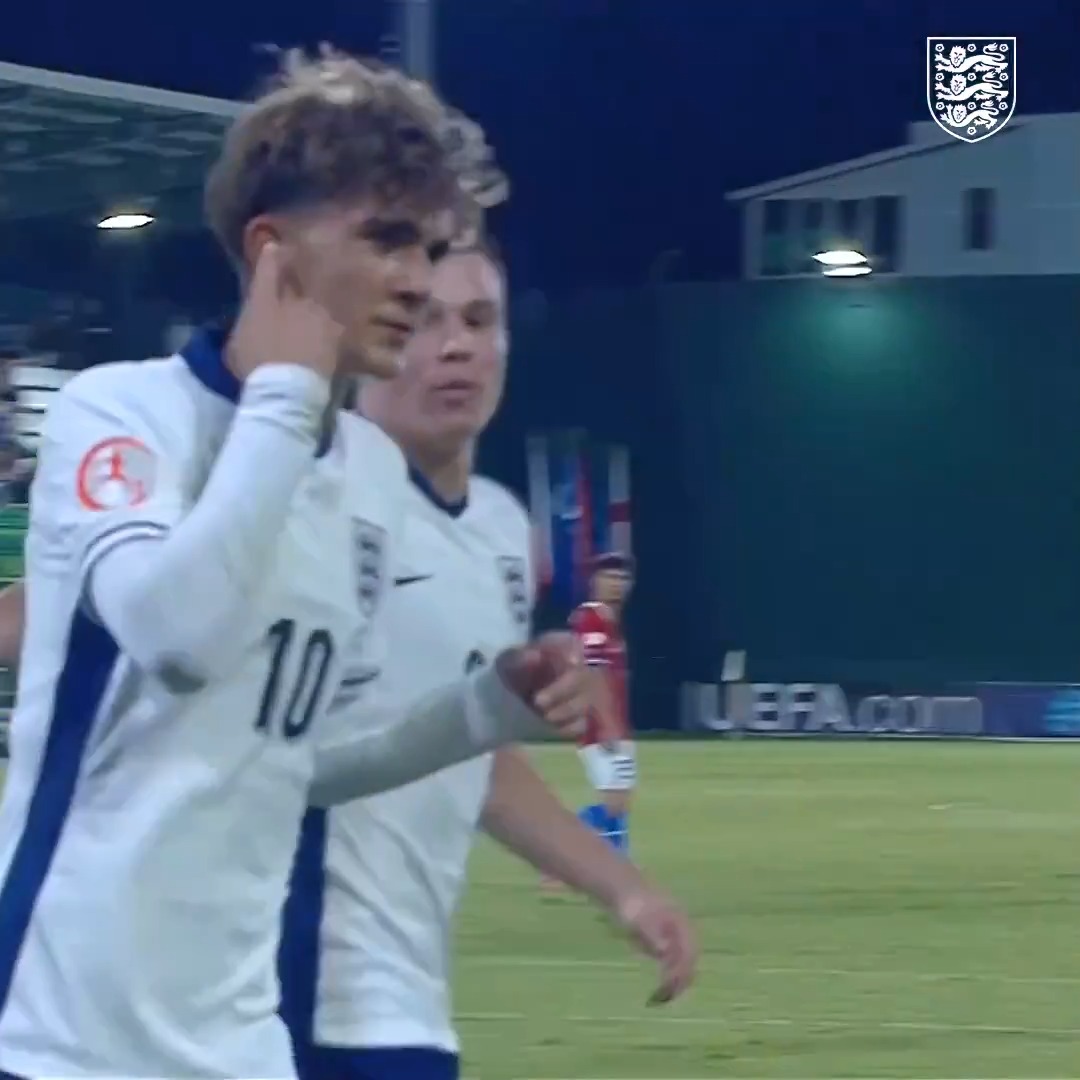 A fabulous solo goal by Max Dowman for our #YoungLions on Monday night 💫