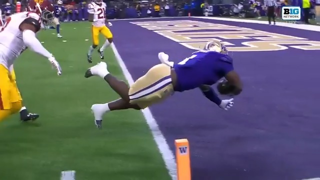 We're taking a look back at one of Jonah Coleman's big 2024 performances 🤩 #B1GFootball x Washington Football