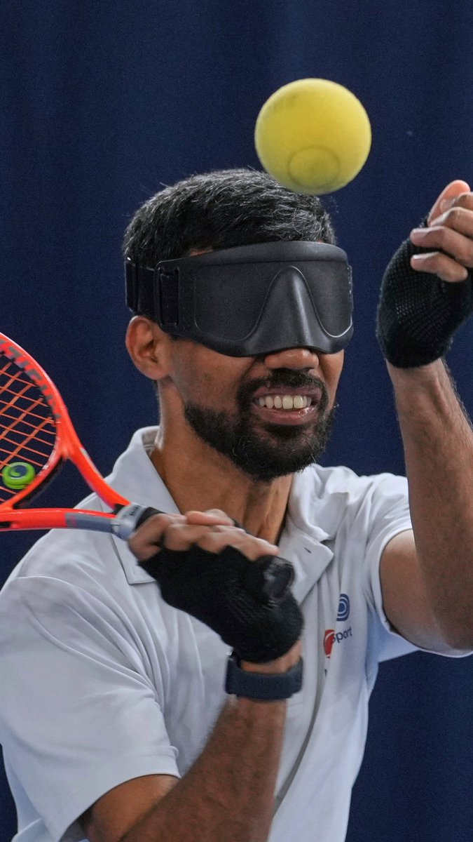 Blind tennis champion Naqi Rizvi says the sport offers freedom — and deserves more support. He hopes to see it included in the Paralympics and featured alongside Grand Slams in the future.