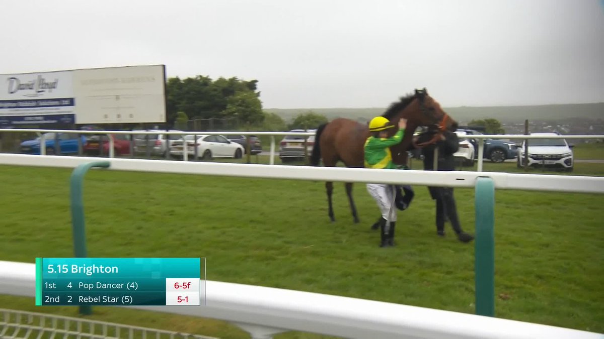 "Mum and Dad drive me everywhere - it's great for them to be here to share this moment with me!" 🙌 Jack Doughty celebrates riding out his claim at Brighton Racecourse...