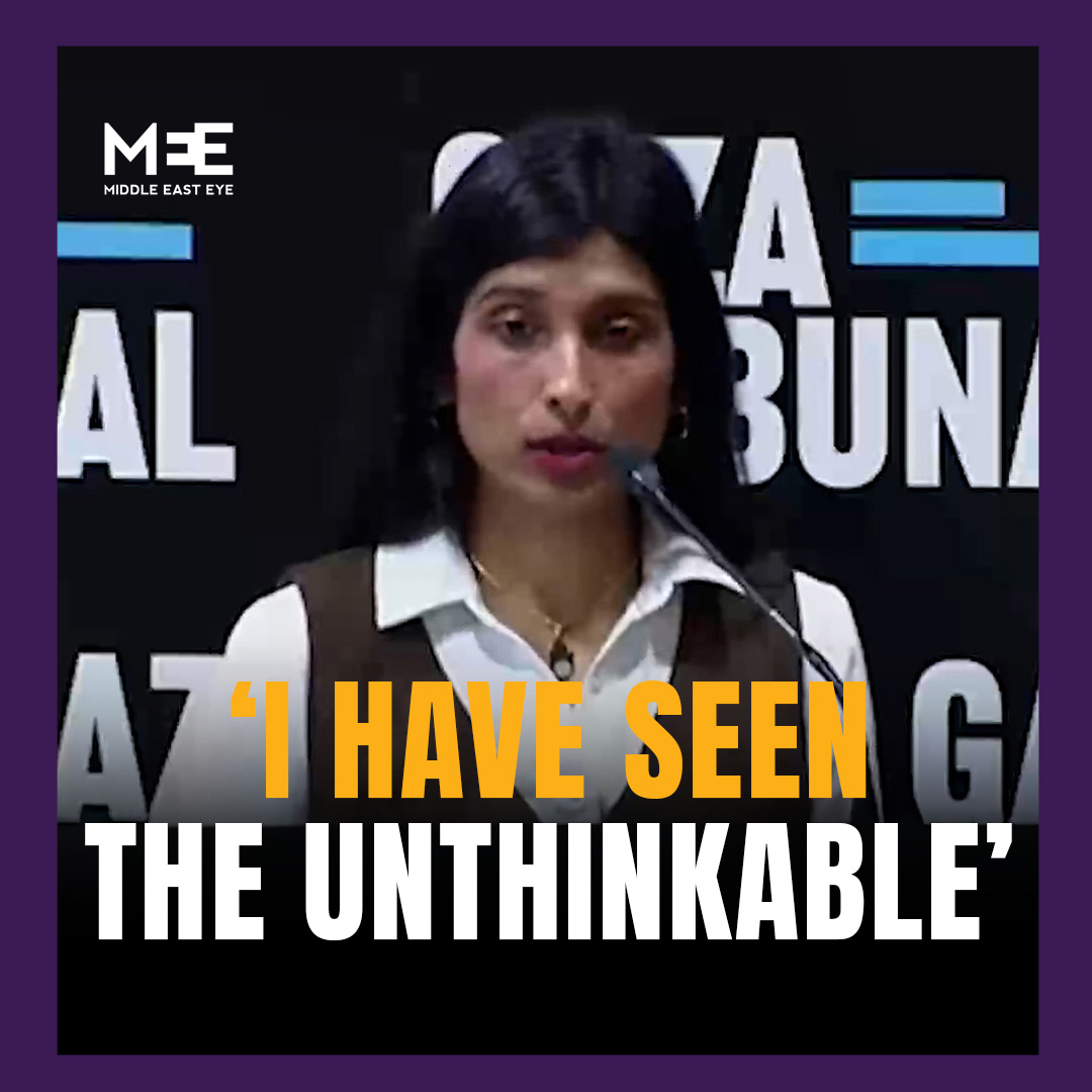 “The children of Gaza have been subjected to horrors that no child should ever face. I have seen them murdered, starved and denied the most basic of human rights.” American emergency doctor Dr Mimi Syed, who volunteered in Gaza, gave her testimony at the Gaza Tribunal on Monday.