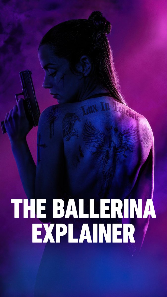 The latest film in the John Wick franchise, #BallerinaMovie hits theaters June 6. Here’s how the movie fits into the World of Wick, including some familiar faces. Presented by Ballerina