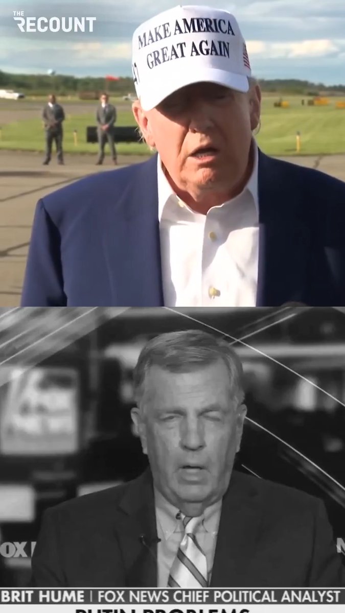 Even Fox News’ Brit Hume isn’t buying Trump’s idea that Putin has suddenly changed and is “CRAZY!”