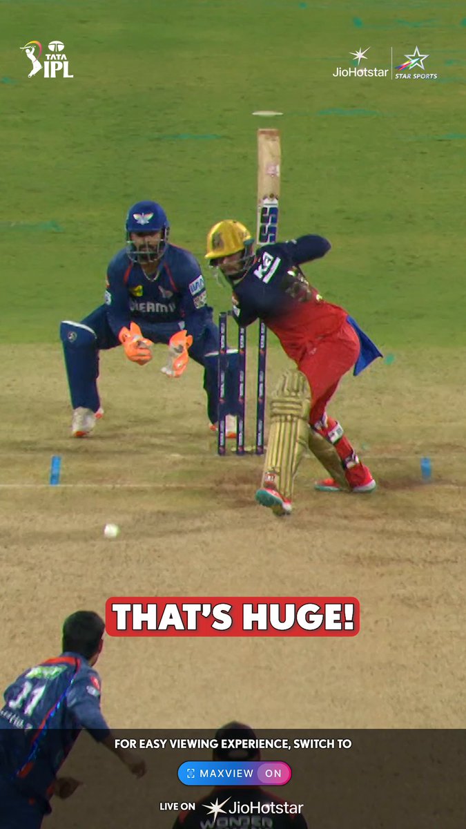 Had it been a do or die match for LSG, I wonder if #RishabhPant would’ve recalled Jitesh Sharma after Digvesh Rathi successfully caught him lacking at the non-strikers end! Could RCB have choked again? We will not know the answer today! #RCBvsLSG #IPL25