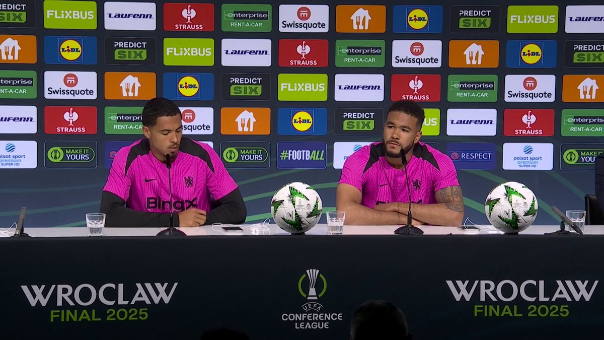 "You can't neglect any competition you're in" Captain Reece James discusses the importance of the Conference League and how Enzo Maresca has instill a winning mentality into the players.