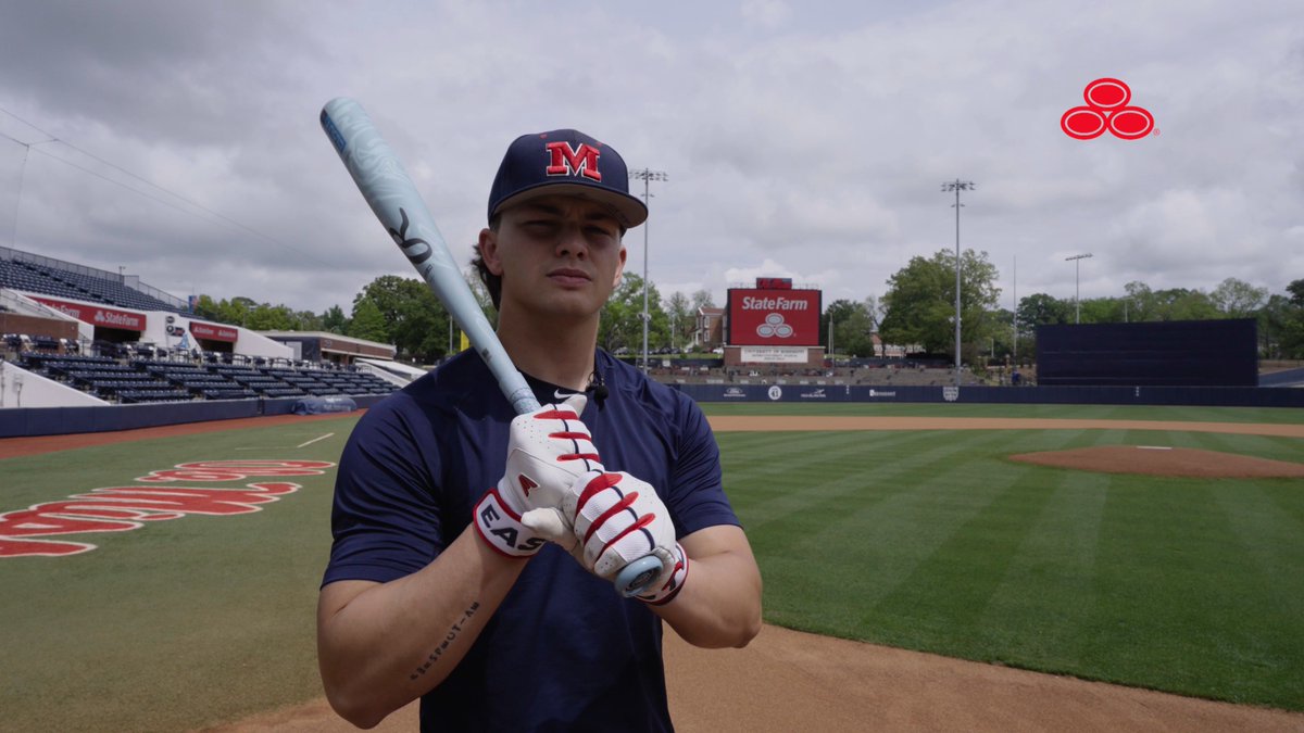 Luke Hill shares the lucky charm he never plays without 🍀⚾️ Catch it in The Walk Up with State Farm! #HottyToddy #ad
