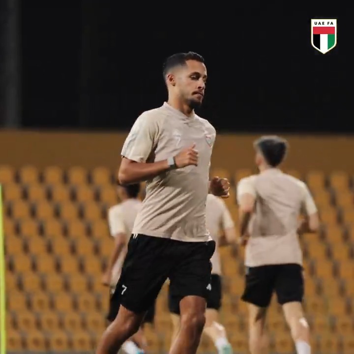 التدريب الأول للأبيض في استاد زعبيل ⚽ #منتخب_الإمارات #منصور_يا_منتخبنا