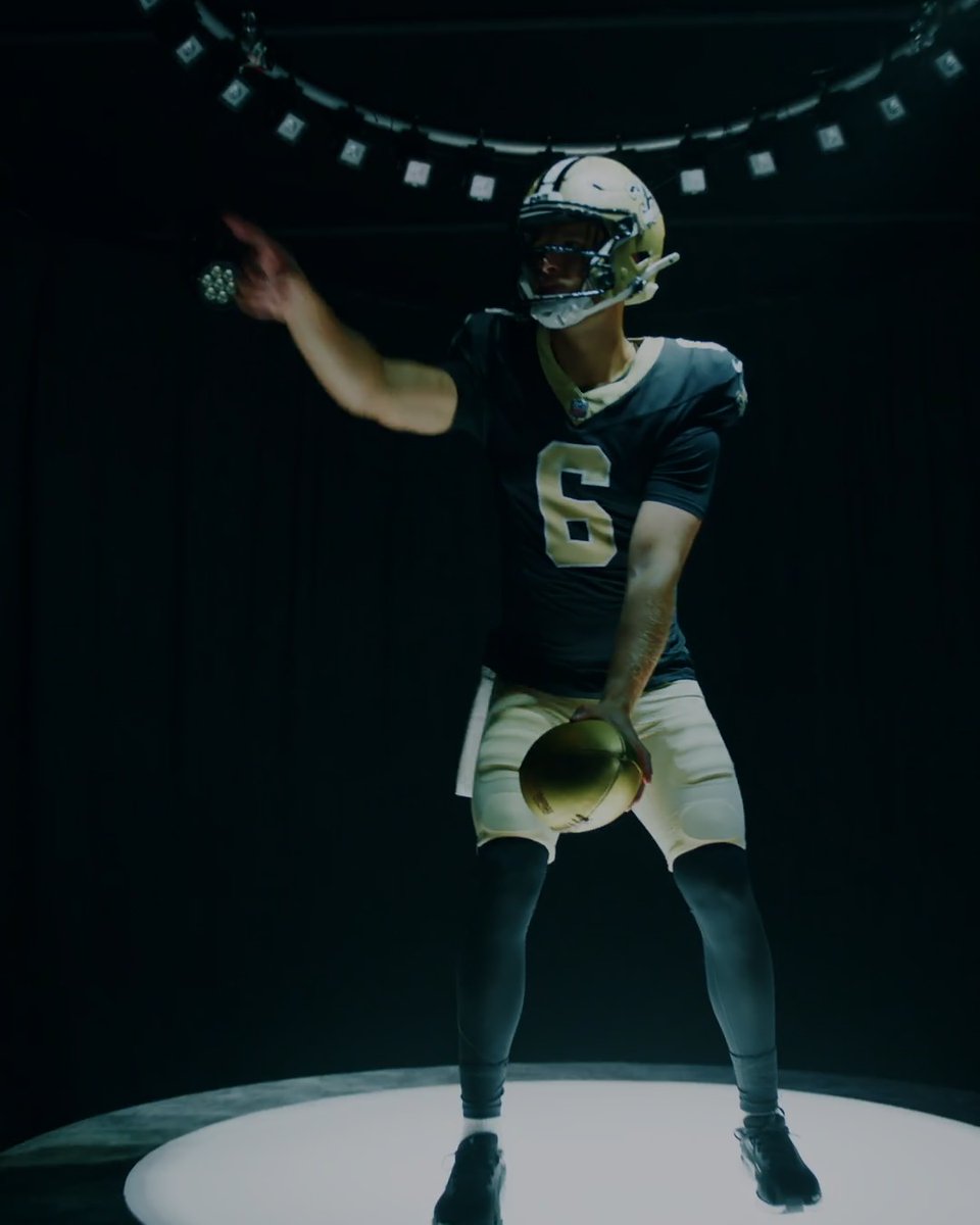 BIG EASY ⚜️ Tyler Shough New Orleans Saints #NFLPA #RookiePremiere