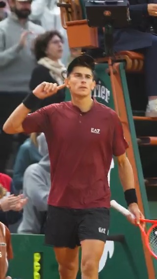 Il match point di Matteo Arnaldi 🇮🇹 visto dal campo 🔥🔥🔥